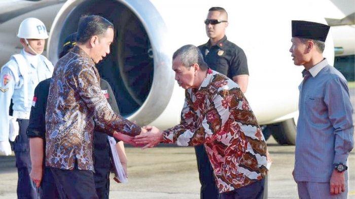 Gubri Syamsuar Dampingi Kunjungan Kerja Presiden Joko Widodo di Provinsi Riau