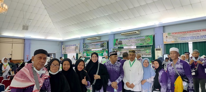 Seluruh Jemaah Haji Asal Rokan Hulu Sudah Kembali ke Tanah Air