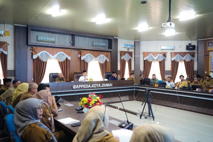 Penanganan Banjir 4 Kecamatan, Wali Kota Dumai Minta Pengadaan Tanah Segera Dituntaskan