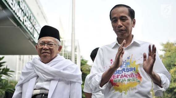 SURVEI, Pasangan Jokowi-Ma'ruf menang di Daerah Ini, Tapi Ini Kata Moeldoko...
