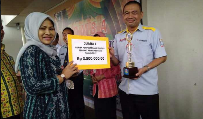 Bank Riau Kepri Raih Juara I Lomba Perpustakaan Khusus Tingkat Provinsi Riau 2017