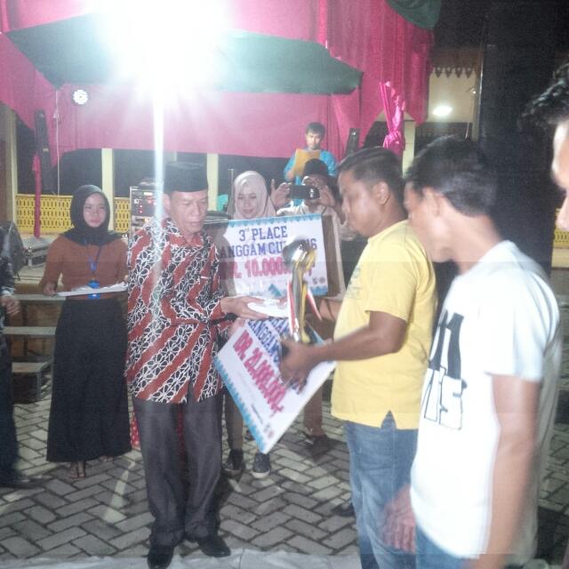 Sukses Gelar Turnamen Langgam Cup I, Wabup Apresiasi Karang Taruna Langgam 
