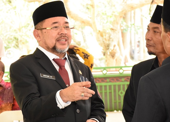 Ini Kata Bustami HY Usai Dilantik Jadi Sekda Bengkalis