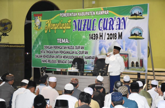 Pemkab Kampar Peringati Malam Nuzul Qur'an