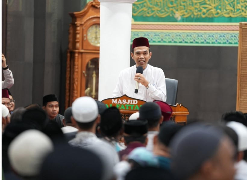 Pemkab Siak Undang UAS Isi Kajian Tematik dan Salat Subuh Berjamaah di Masjid Al-fattah