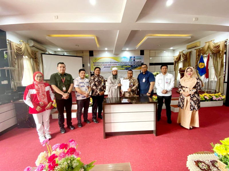 PT BRK Syariah Pasir Pengaraian Teken MoU Dengan STAI Tuanku Tambusai