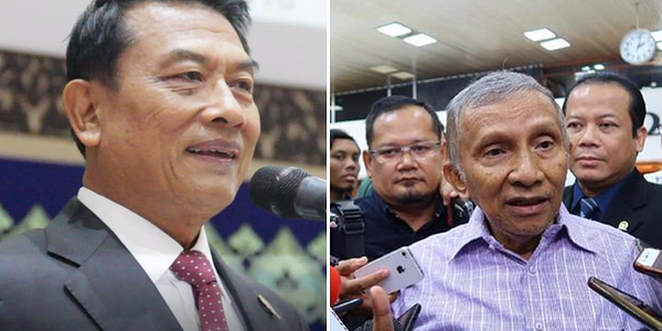 Balas dan Tantang Moeldoko, Amien Rais: Kita Lebih Sanggup dari Total War