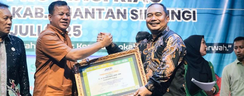 HUT JMSI Riau ke-5 , Bupati Kuansing: Media Mitra Strategis Dalam Pembangunan