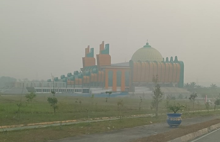MALAM INI, KUALITAS UDARA PEKANBARU  BERBAHAYA