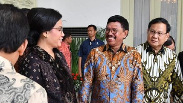 Cieee...Akrabnya Prabowo-Sri Mulyani Sebelum Rapat Bareng Jokowi, 'Saya kalau Dipanggil Bu Menkeu Pasti Datang'