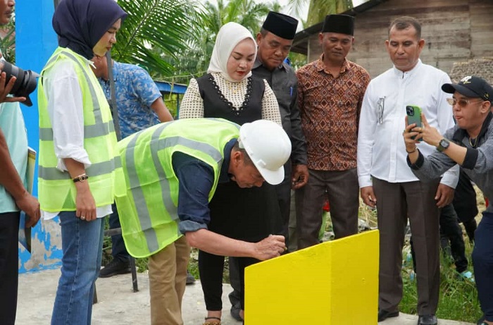 Bupati Afrizal Sintong Resmikan SPAM di Bagan Punak Pesisir