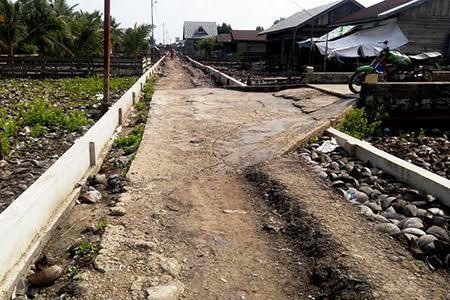 MAYORITAS PETANI KELAPA... Desa Sungai Simbar Prioritaskan Pembangunan Jalan