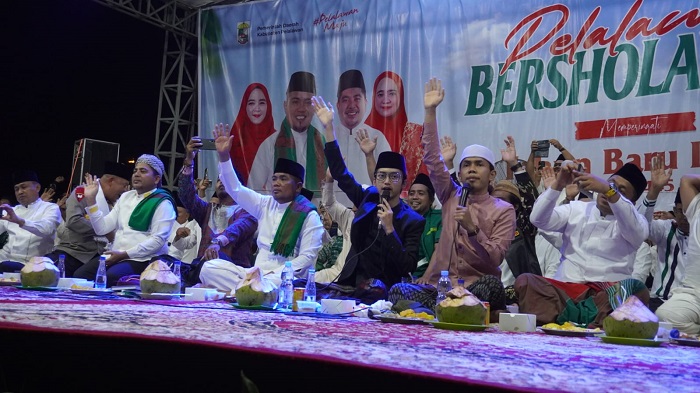 Ribuan Masyarakat Hadiri Pelalawan Bersholawat pada 1 Muharram