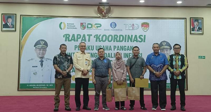 DKP Pekanbaru dan BI  Gandeng Puluhan  Distributor Pangan