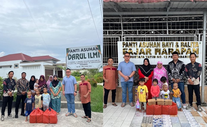 Jumat Berkah Empire80 Lounge KTV Gelar Giat Berbagi Dengan Panti Asuhan di Pekanbaru