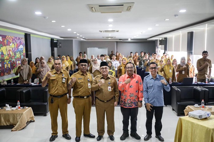 BKPSDM Sosialisasi Asas, Nilai Dasar, Kode Etik Dan Kode Perilaku bagi ASN serta TKPK Pemerintah Kota Dumai