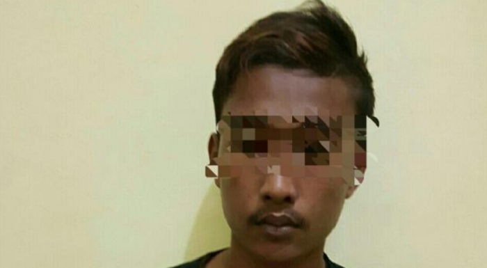 Maling di Kampar, Pria Ini Gondol Uang, Laptop dan HP, Untung Bisa Ditangkap
