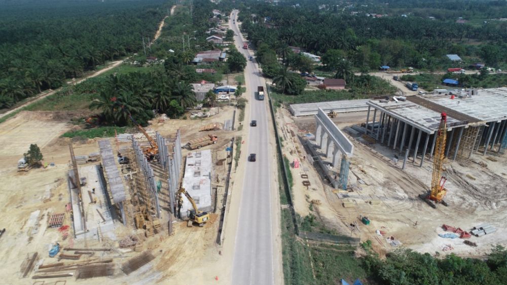PT HK Terus Gesa Pembangunan Tol dengan Underpass Perlintasan Gajah di Riau 