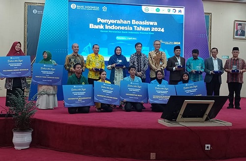 Mahasiswa Polbeng Terima Beasiswa Dari Bank Indonesia Tahun 2024