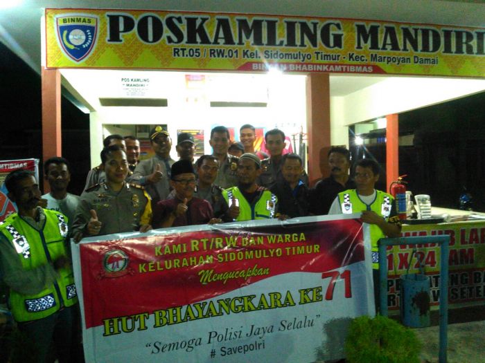 Meriahkan HUT Bhayangkara, Polda Riau Gelar Lomba Desa Aman