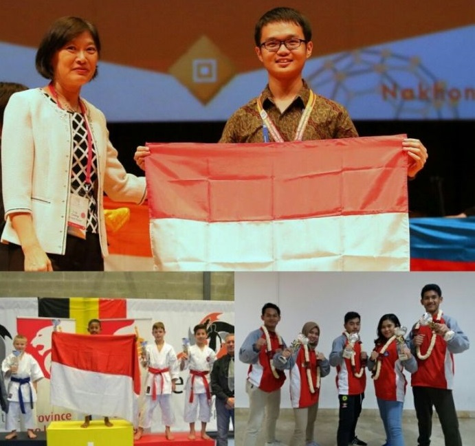 LUAR BIASA...Gubri Bangga, Tiga Anak Riau Ini Mampu Harumkan Nama Indonesia di Kancah Internasional