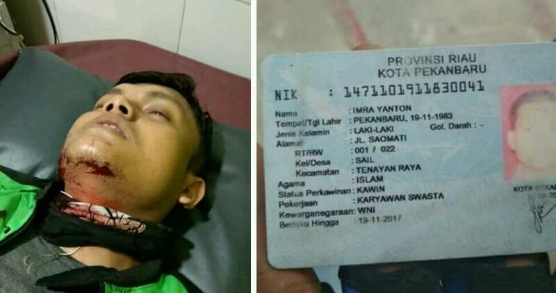 HEBOH...Beredar Kabar, Imra Yanton Driver Ojol di Pekanbaru Ini Dibegal, Ternyata Ini Kejadian Sebenarnya 