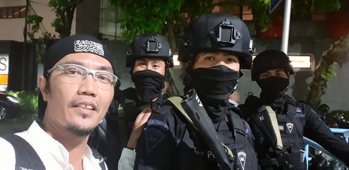 Viral Foto 'Polisi China' di Demo Bawaslu, Polri Membantah, 'Semua Personel WNI'