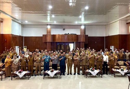Sekda Kota Dumai Resmi Buka Sosialisasi Pembentukan Koperasi Kelurahan Merah Putih Tingkat Kota Dumai