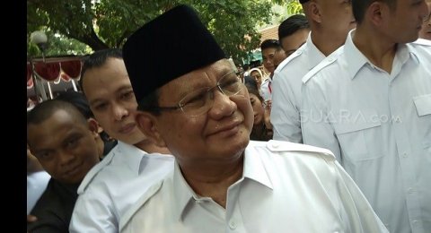 Ditanya Soal Jabatan Menteri Pertahanan, Prabowo Subianto Senyum-senyum Lalu Bilang Begini...