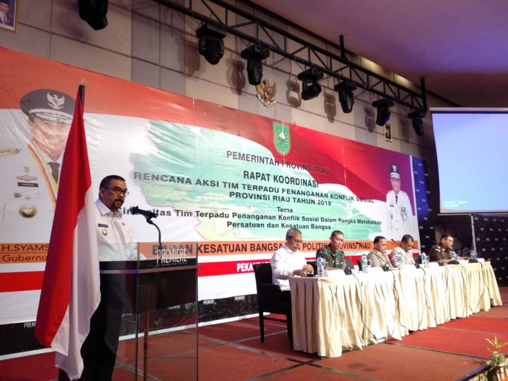 Wagubri Tegaskan Tiga Hal untuk Tim Terpadu Penanganan Konflik Sosial