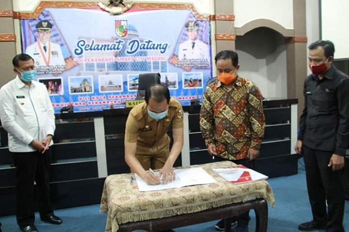 Lacak Virus Covid-19, Pemko Pekanbaru Bersama PCR Kembangkan Aplikasi 'CikPuan'