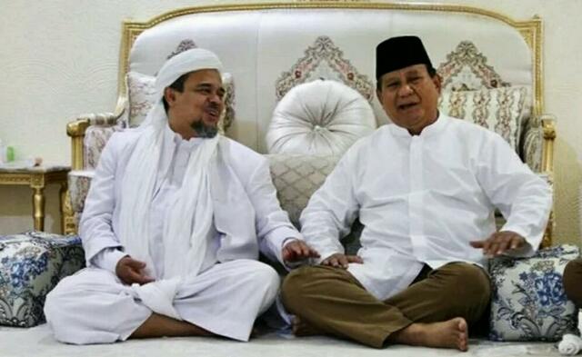 Putus Hubungan dengan Prabowo, FPI: Soal Pemulangan Habib Rizieq, Kami hanya Berharap Pertolongan Allah