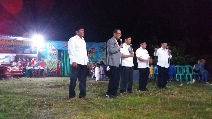 Kampanye di Suka Makmur, Firdaus-Rusli Disambut  Campur Sari dan Kehadiran Azis Zaenal