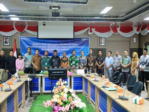 Pemkab Kampar Gelar Sosialisasi Pembangunan SUTET