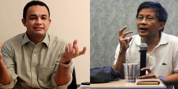Sebut Ada Kompetisi antara Istana dan Balai Kota, Rocky Gerung: Anies Lagi Magang Jadi Presiden