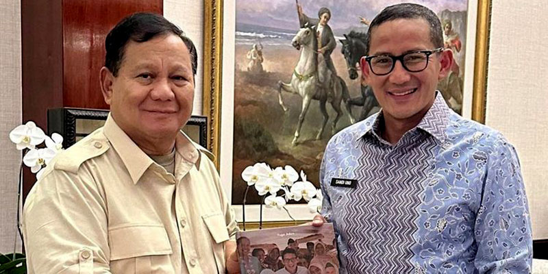 Digadang-gadang Bakal Nyapres, Sandiaga Ngaku Tetap Berkomunikasi dengan Prabowo