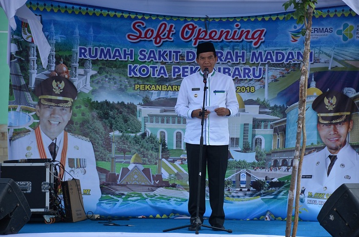 Wali Kota Resmikan Beroperasinya RSD Madani Pekanbaru