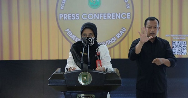 PAKAI MASKERMU!  Hari ini 40 Kasus Positif Covid-19 di Riau, Tiga Diantaranya Anak-anak