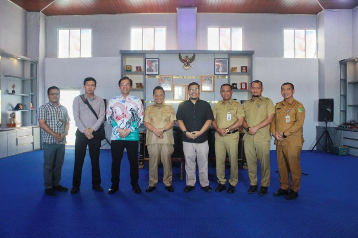 Bupati Rohil Exit Meeting Bersama BPK Perwakilan  Riau