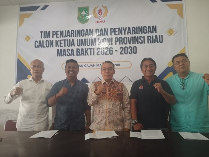 Pendaftaran Calon Ketua KONI Riau 2026–2030 Dibuka  Mulai 30 Januari Mendatang