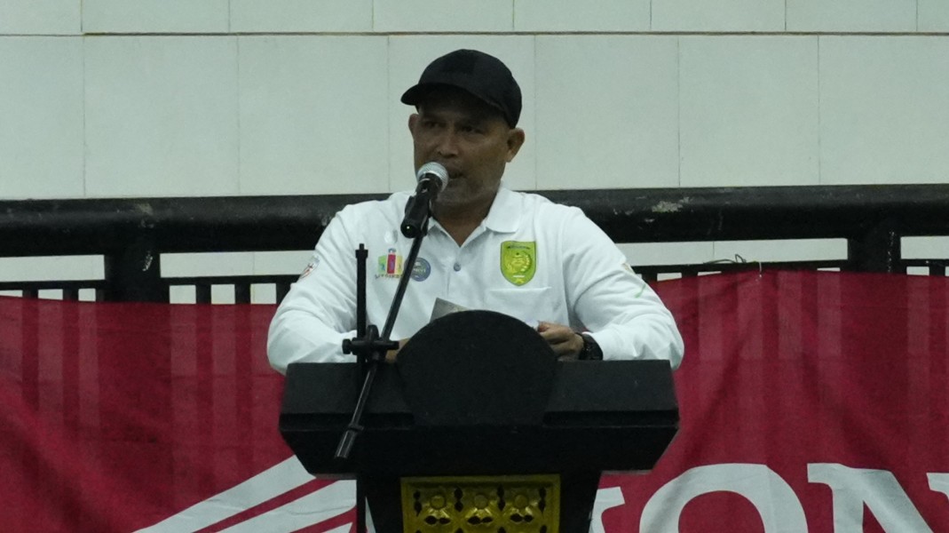 Bupati Inhil Resmi  Turnamen Bola Voli Milad ke-61