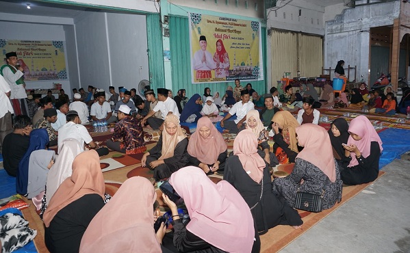 Simpatisan Syamsuar 2024 Santuni Anak Yatim dan Fakir Miskin di Rohul