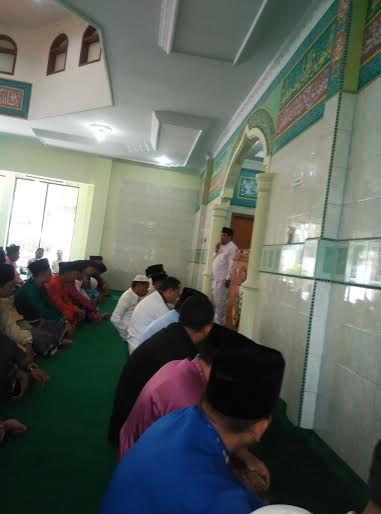Shalat Jumat Perdana di Mushalla Kantor Walikota, Wawako Ayat Jadi Khatib