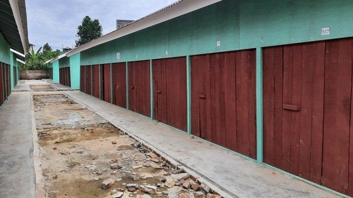 Sudah Dibangun, Ternyata Banyak Pedagang Belum Tempati Kios Sementara Pasar CIk Puan