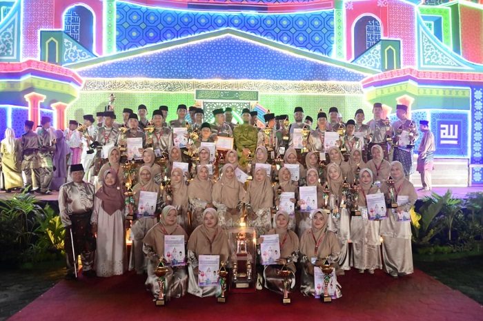 Kecamatan Bengkalis kembali Pertahankan Juara Umum  MTQ ke-50