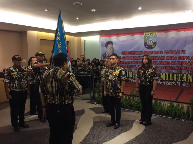 Usai Dikukuhkan, Ahmi Septari Resmi Pimpin GM FKPPI Riau