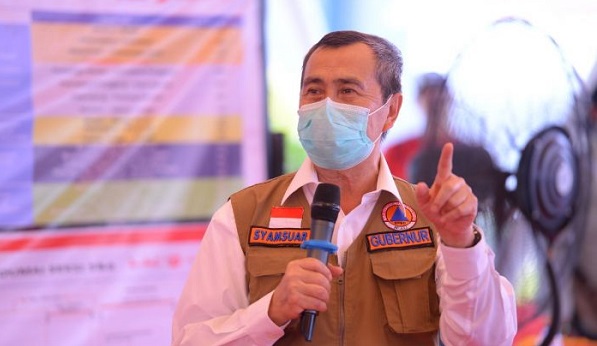 Gubernur Riau Usulkan Penambahan Pintu dan Feeder di Sejumlah Ruas Tol  Yang Akan Dibangun di Riau