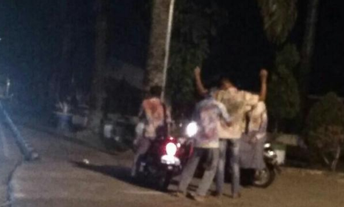 WADUH...Pesta Kelulusan Siswa SMA/SMK di Kampar Berlangsung Hingga Hampir Tengah Malam
