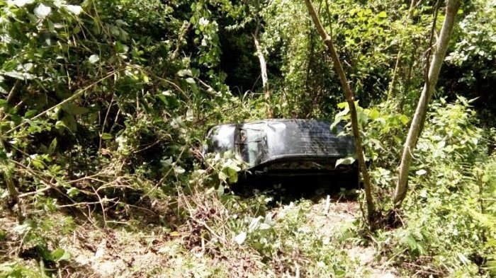 TRAGIS...Kecelakaan, Mobil Avanza 'Terjun' ke Jurang, Sopir dan Penumpang Tewas, Lihat Fotonya