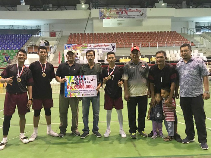 Atlet Sepak Takraw Bengkalis Raih Dua Medali Emas di Kejurda Riau